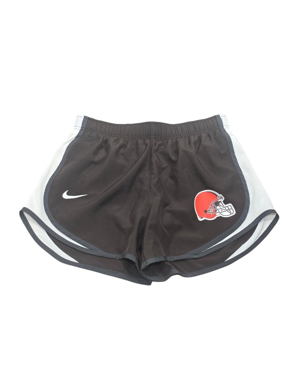 NEW Women's Nike Brown Cleveland Browns Performance Tempo Shorts - Picture 2 of 7